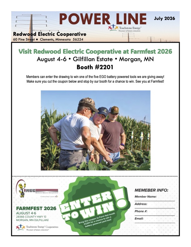 July 2026 Powerline Newsletter Cover